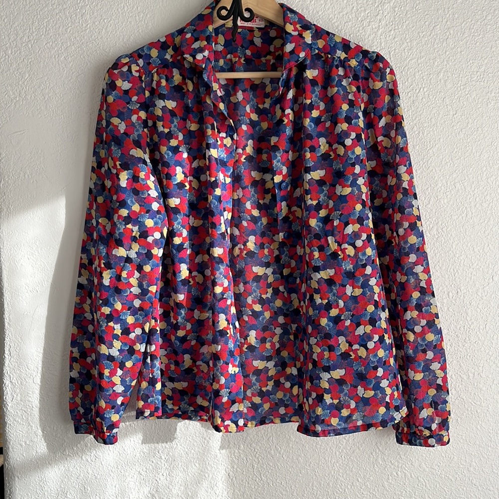 Vintage silky blouse